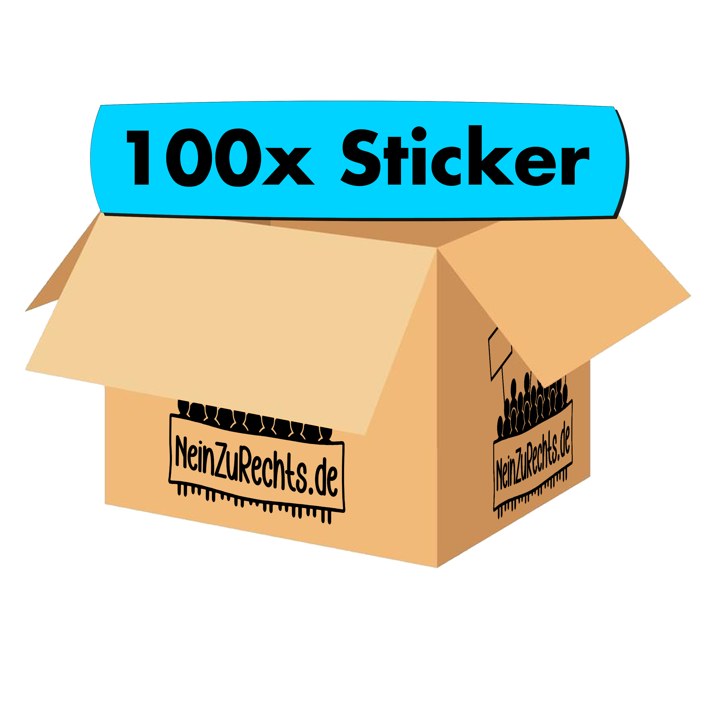 100x Sticker Mystery Box