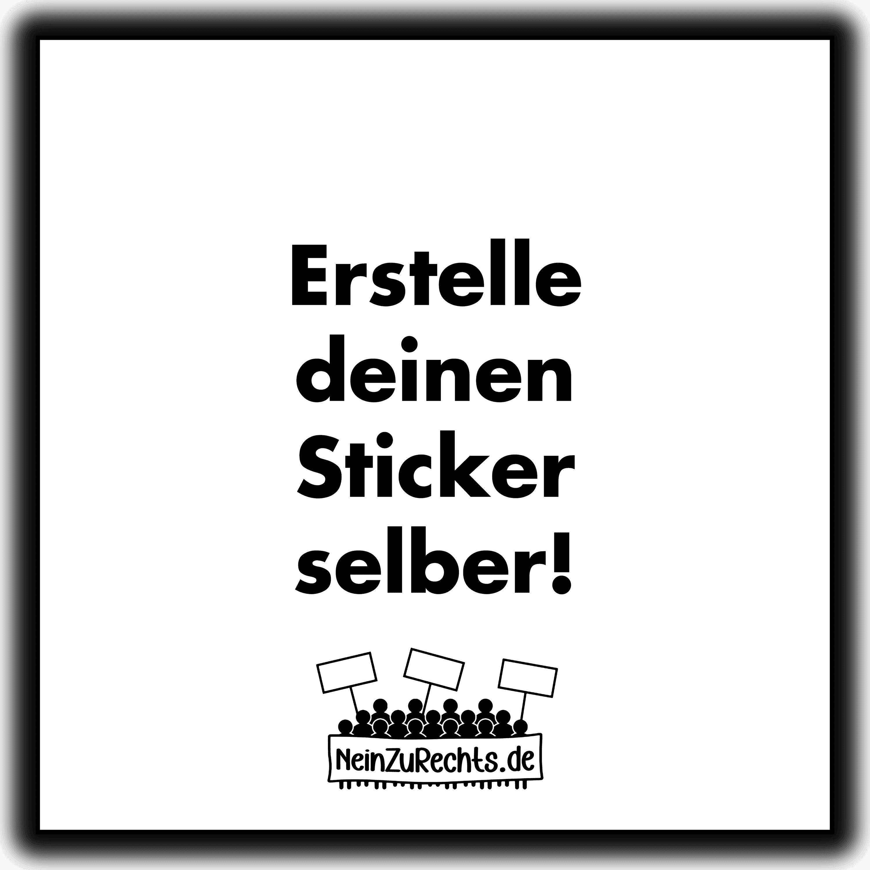 Sticker selbst gestalten