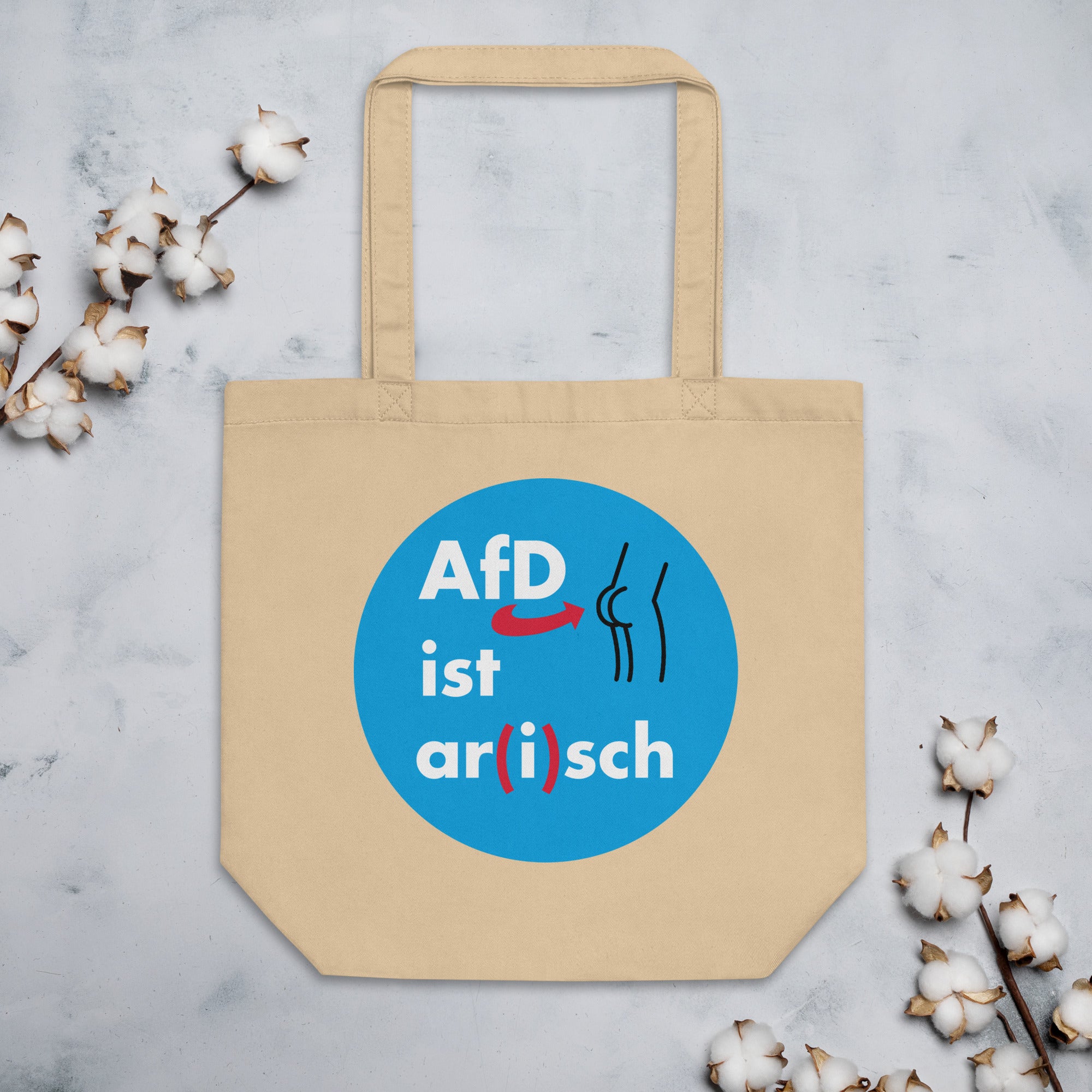 "AFD ist Ar(i)sch" | Bio-Stoffbeutel